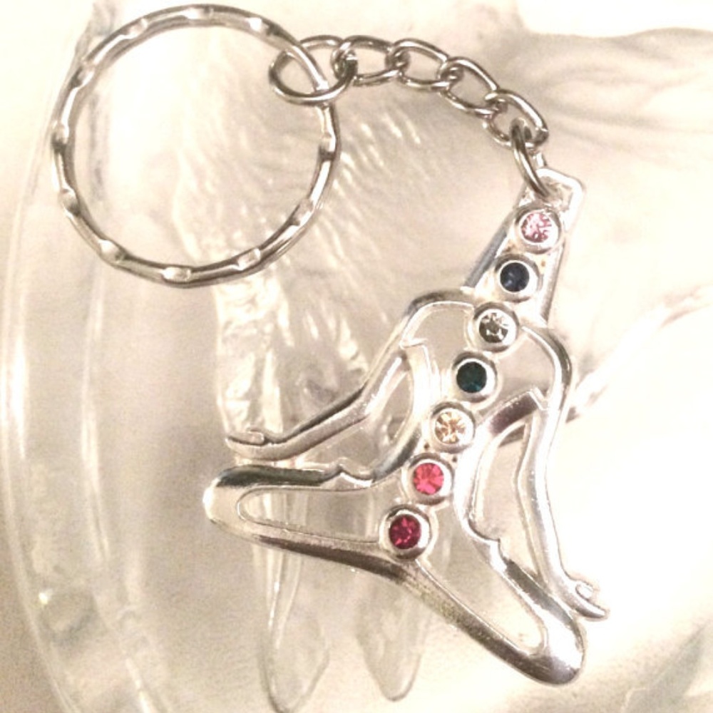 Gorgeous Large Chakra Crystal Pendant Keychain!